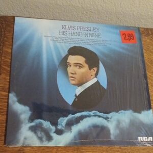 Elvis Presley Vinyl Record - Blue Cover